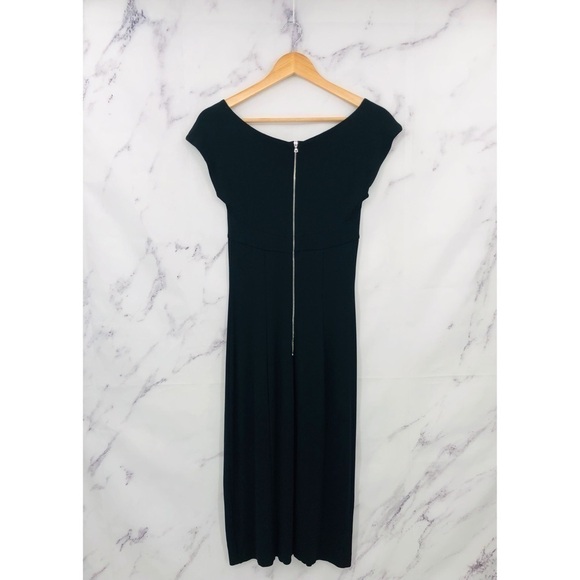 Narciso Rodriguez Designer Bodycon Little Black Dress - Picture 5 of 8